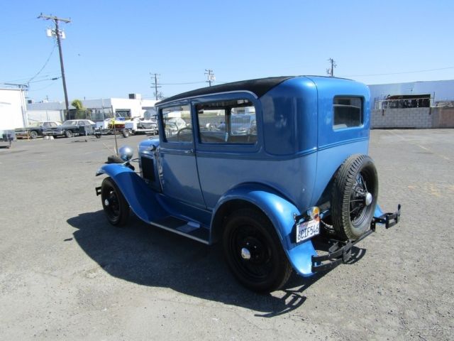 1930 ford model a 2 door coupe 4-cylinder gas manual no reserve