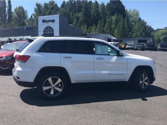 used 2016 jeep grand cherokee 4wd limited pullman, wa 99163 for sale in pullman, washington