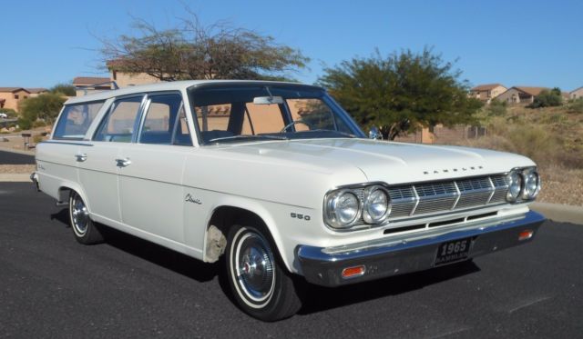 1965 rambler classic 550 wagon with 43k original miles; unmolested; amazing!