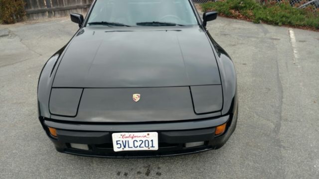 1984 porsche 944 california car black!! manual!!
