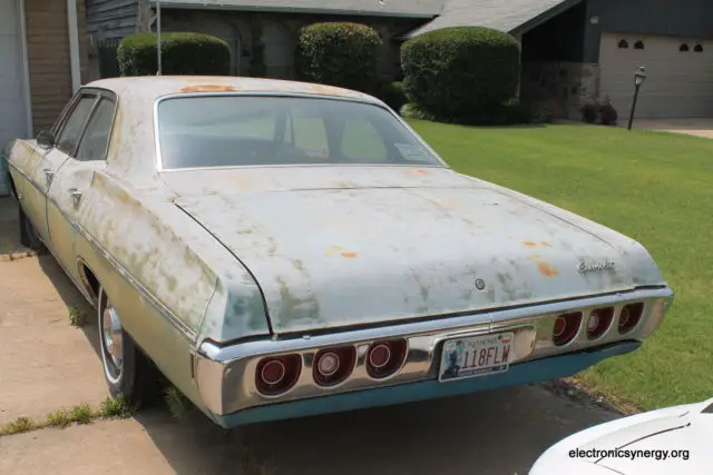 1968 chevy impala 4 door - supernatural metallicar fan project car
