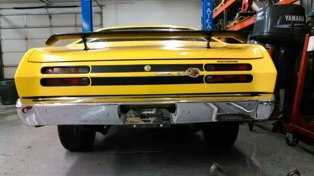 1970 340 plymouth duster (real vs29h 340 car) lemon twist yellow
