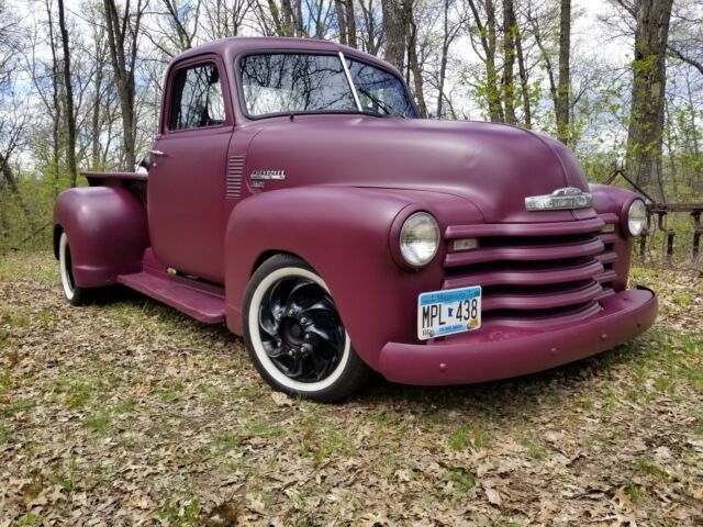 1950 chevrolet pickup pickup purple rwd automatic