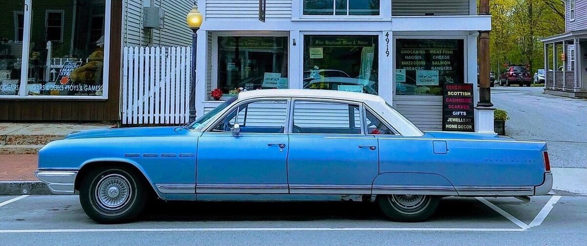 1964 buick electra sedan blue rwd automatic