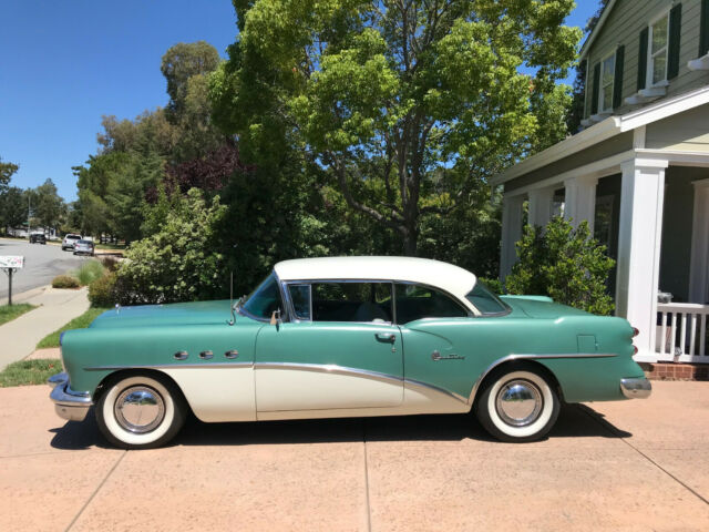 1954 buick century 2 door h/t mod 54-66r, trim no 63, 322cu, 200hp v8 paint 03-b