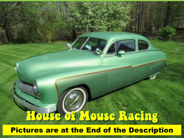 1950 mercury merc custom lead sled rust free oklahoma body 383 chevy estate sale