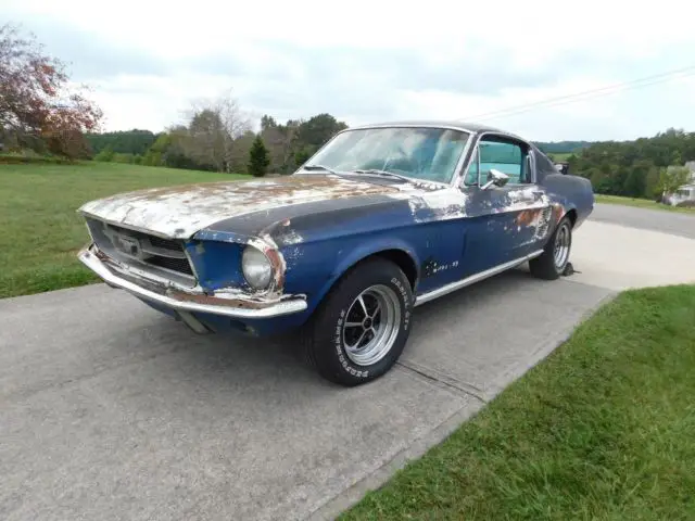 1967 mustang 2+2 fastback solid georgia car