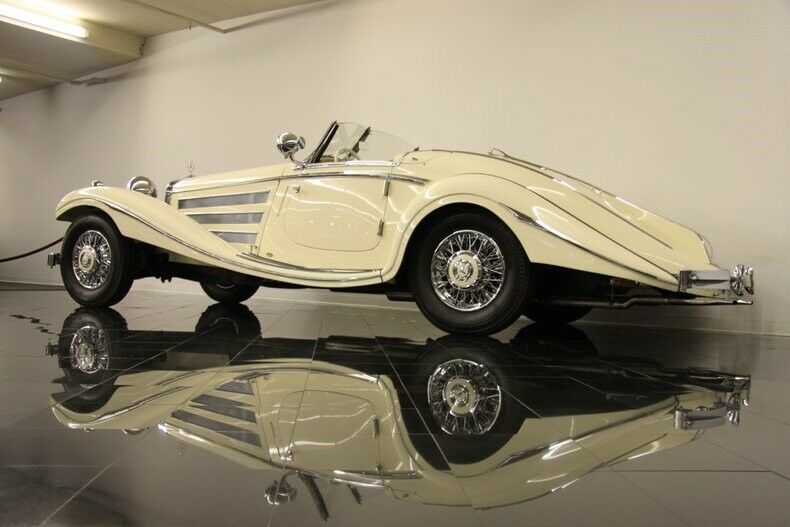 1935 mercedes benz 500k roadster special 4 speed manual 5.0 liter supercharged i