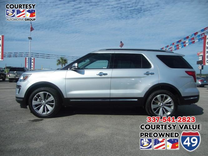 used 2018 ford explorer 4wd limited lafayette, la 70507 for sale in lafayette, louisiana