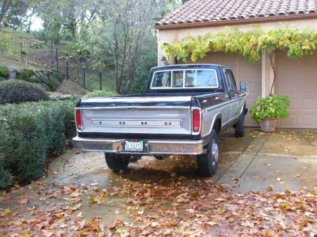 ford f-250 super cab 4x4 1978 ranger xlt. e california pu