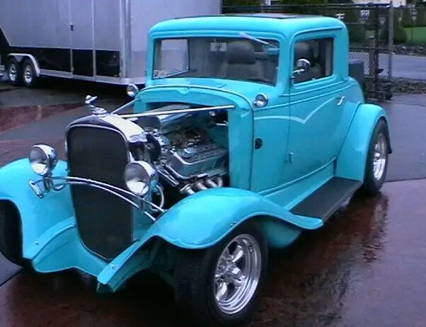 1932 chevy 3 window coupe - street rod