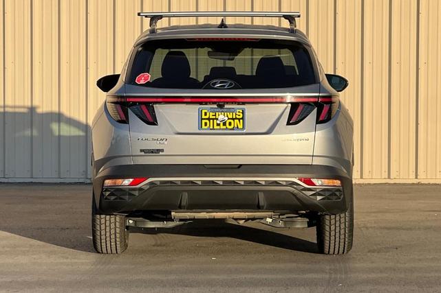 2022 hyundai tucson hybrid blue