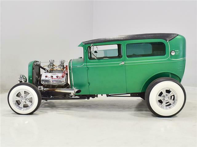 1931 ford model a tudor sedan 0 satin green 354 cubic inch hemi v8 3-speed aut