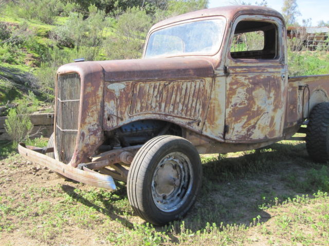 1936 ford pickup rat rod 1935 1937