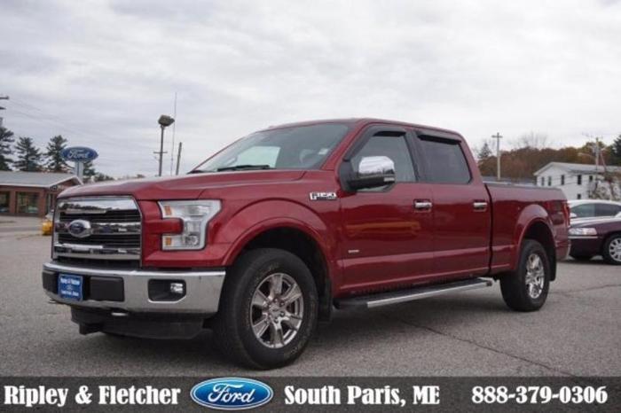 2015 ford f-150 platinum 4x4 platinum 4dr supercrew 6.5 ft. sb for sale in south paris, maine