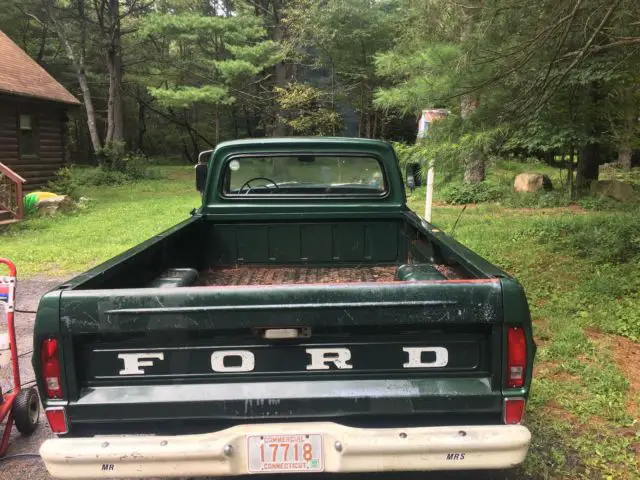 1967 ford f100 352 v8, barn find automatic,40k orig hot rod f100 no reserve