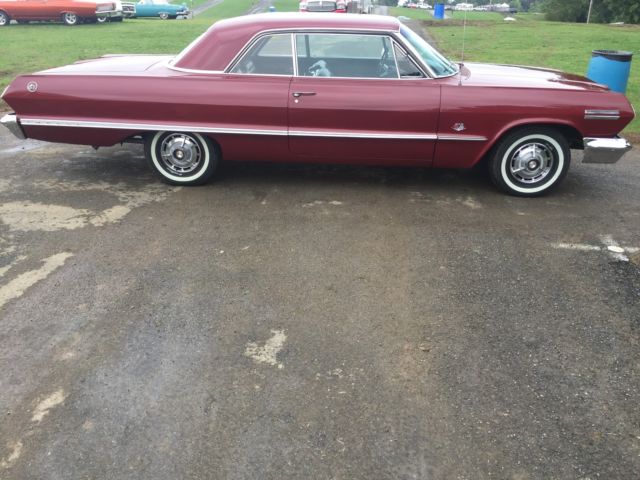 1963 chevrolet impala ss 409 425 hp dual quads 4 speed super low miles
