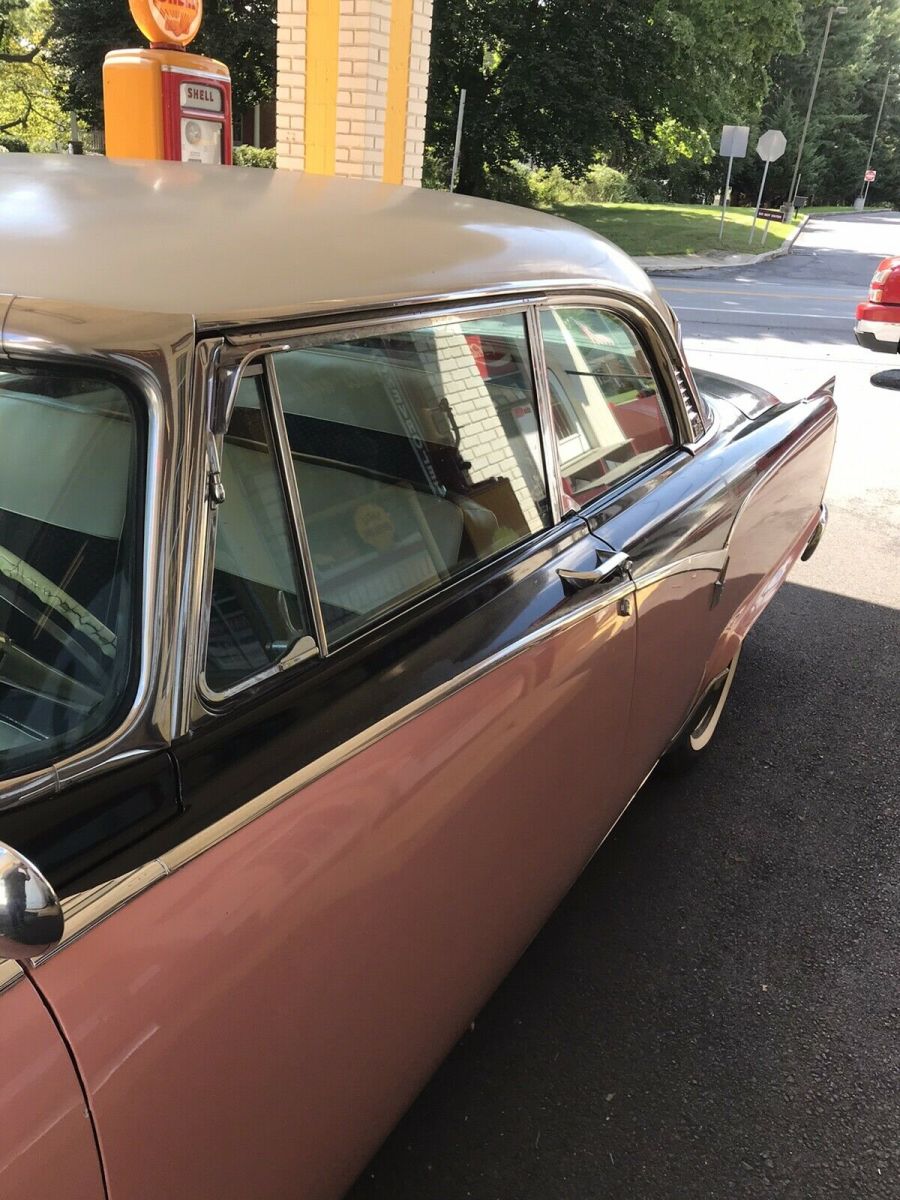 1955 dodge royal white rwd automatic 2 dr