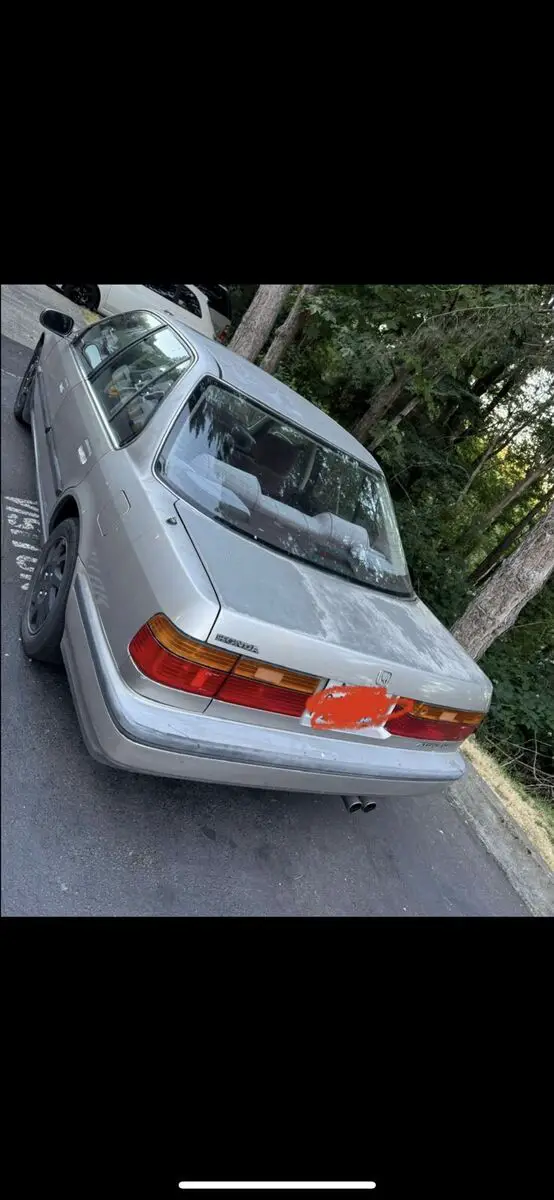 1991 honda accord sedan brown ex