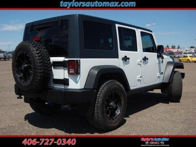 used 2013 jeep wrangler 4wd unlimited rubicon great falls, mt 59405 for sale in great falls, montana