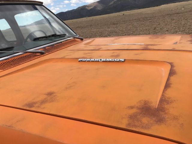 1975 dodge w100 powerwagon 440