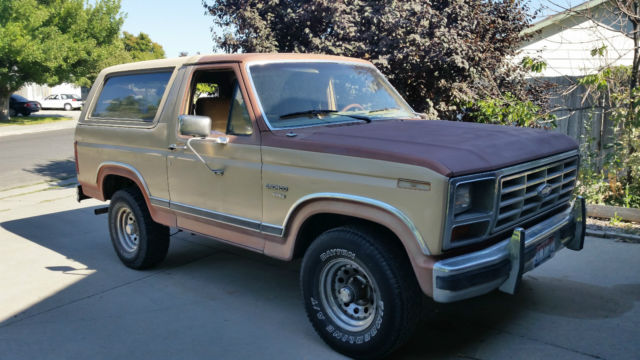 1984 ford bronco xlt 5.8l