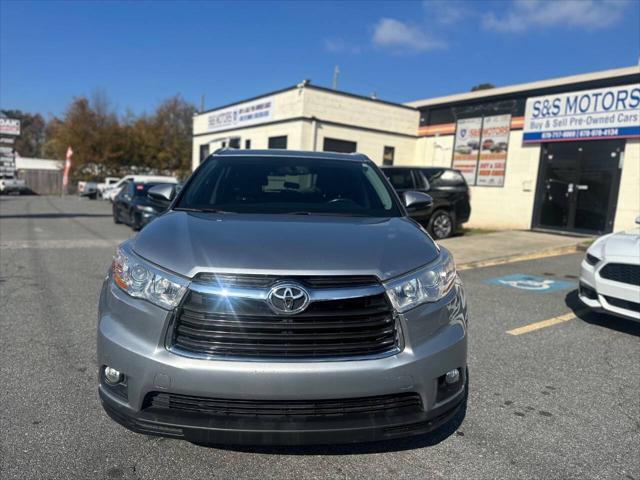 2014 toyota highlander xle