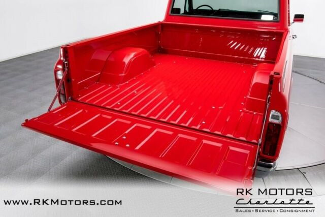 1971 chevrolet c10 pickup truck red pickup truck 5.3l gm vortec v8 4 speed autom