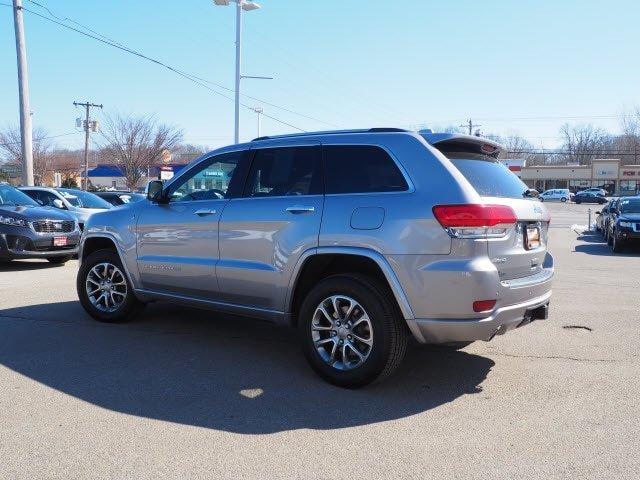 certified 2015 jeep grand cherokee 4wd overland warwick, ri 02886 for sale in warwick, rhode island