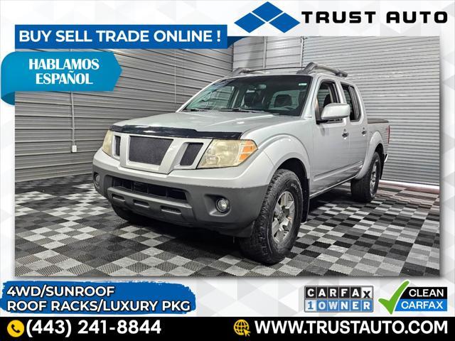 2012 nissan frontier pro-4x