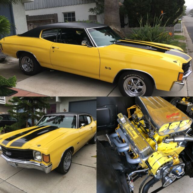 1972 chevelle ss - clean title - beautiful - sounds great - too much to list