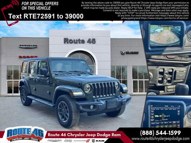 2021 jeep wrangler unlimited 80th anniversary 4x4
