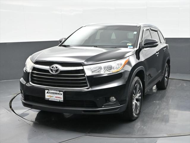 2016 toyota highlander xle