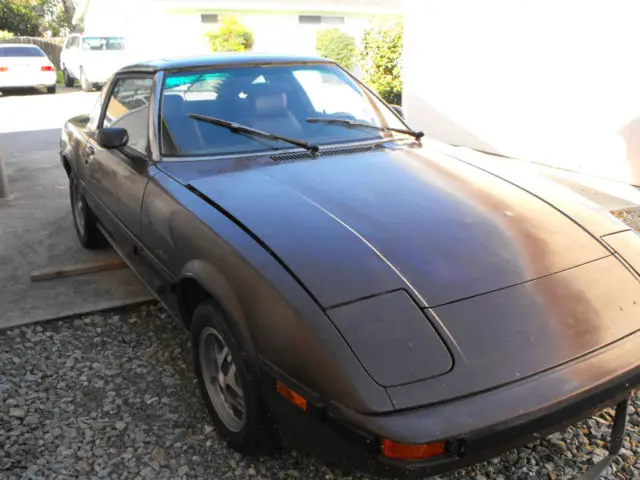 1984 mazda rx-7 gsl original california rust free project!