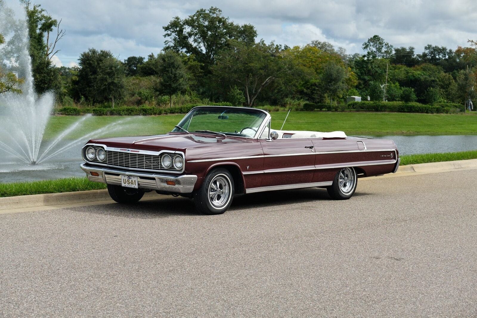 1964 chevrolet impala convertible with cold ac