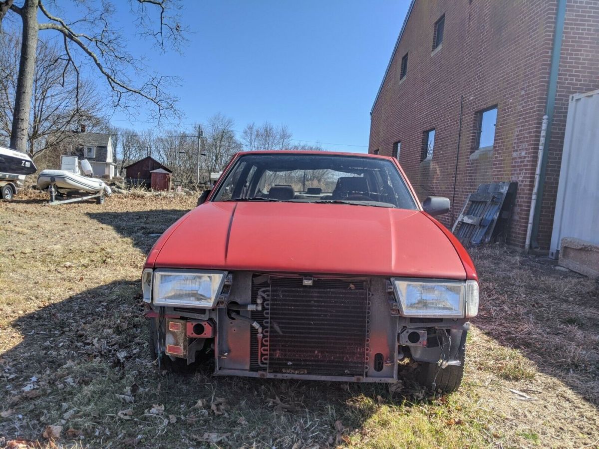 1988 red verde 3.0 litre for parts, restoration or race. with evo body kit!