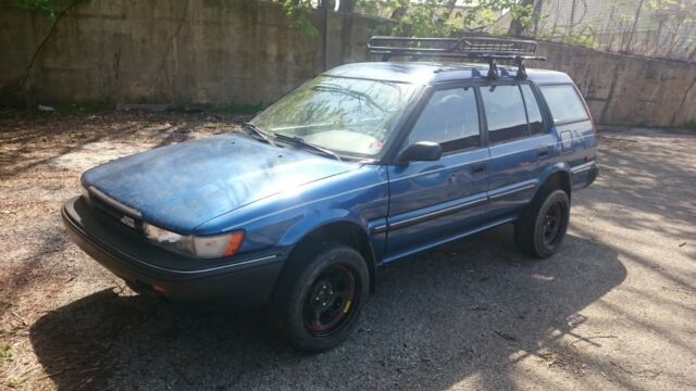 1989 toyota corolla lifted all-trac wagon 5 speed 4wd