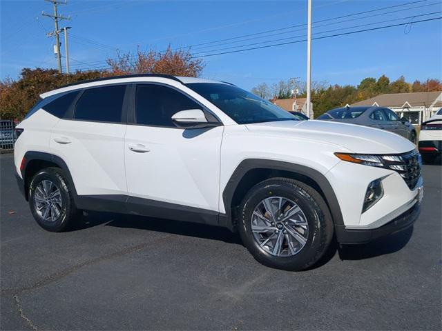 2022 hyundai tucson hybrid blue