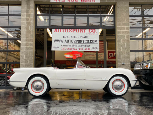 1953 chevrolet corvette ** 1953 corvette convertible tribute ** 1165 miles polo