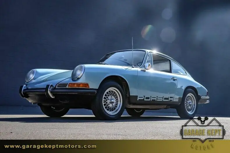 1966 porsche 912 blue coupe 1.6l 4-cylinder 55512 miles