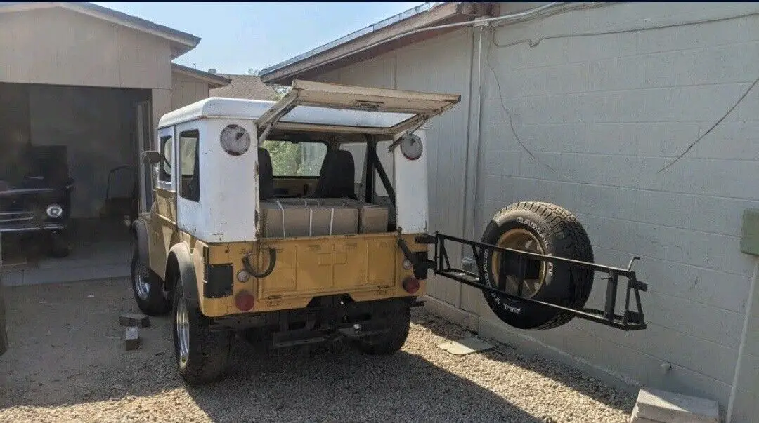 1966 jeep cj-5 yellow