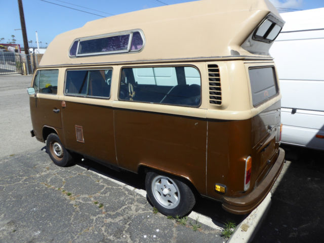 1979 vw bus adventurewagon camper