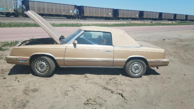 1983 chrysler lebaron convertible- mark cross edition 62k original miles