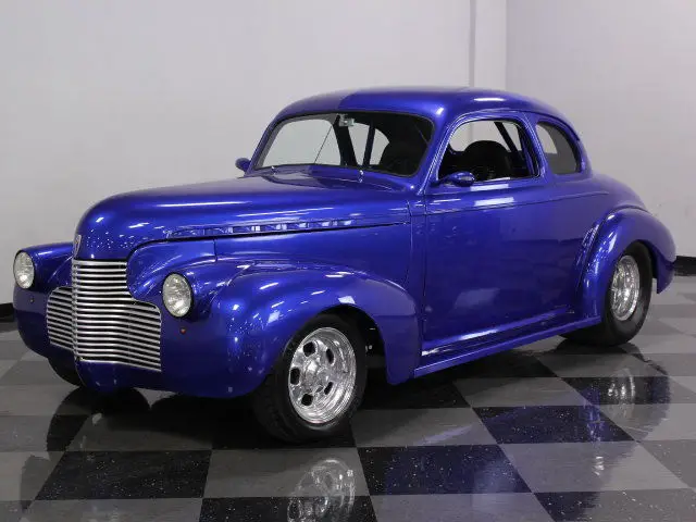 cool chevy street rod, big block 396 power, 700r-4 trans, air ride suspension