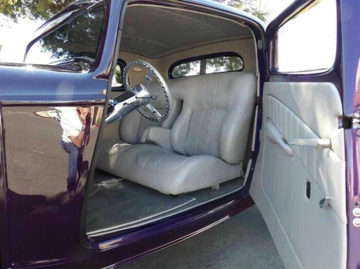 1932 ford 3 window coupe classic 354 hemi v8 400 turbo auto trans leather rwd