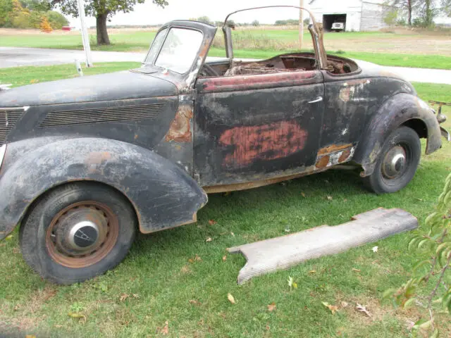 1937 ford rumble seat convertible gasser hot rod flathead