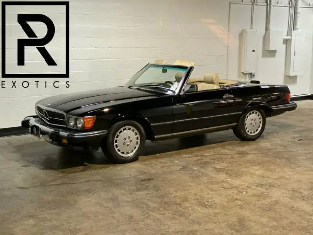 560 series 2dr coupe 560sl roadster 560 series low miles automatic gasoline 5.6l