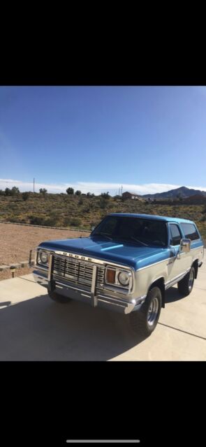 1978 ramcharger se 400ci v-8 awd 4x4