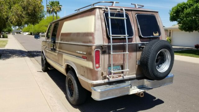 1981 ford e-series van e-350 custom camper special conversion adventure van