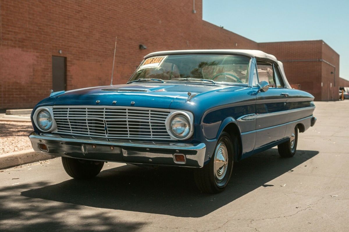 1963 ford falcon futura convertible restored #3 vin (off the line) 53k miles